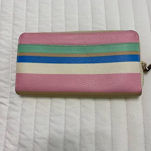 Kate Spade ZIP Around Multicolor Wallet - Picture 3 of 10